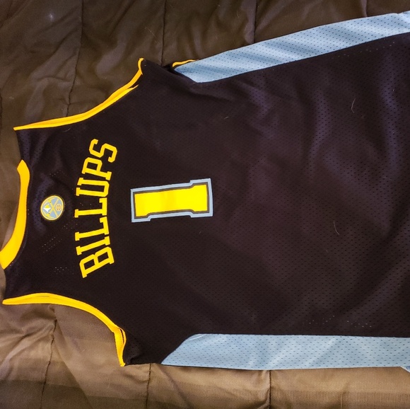 Billups Stiched Denver Nuggets Jersey Large - Picture 3 of 6